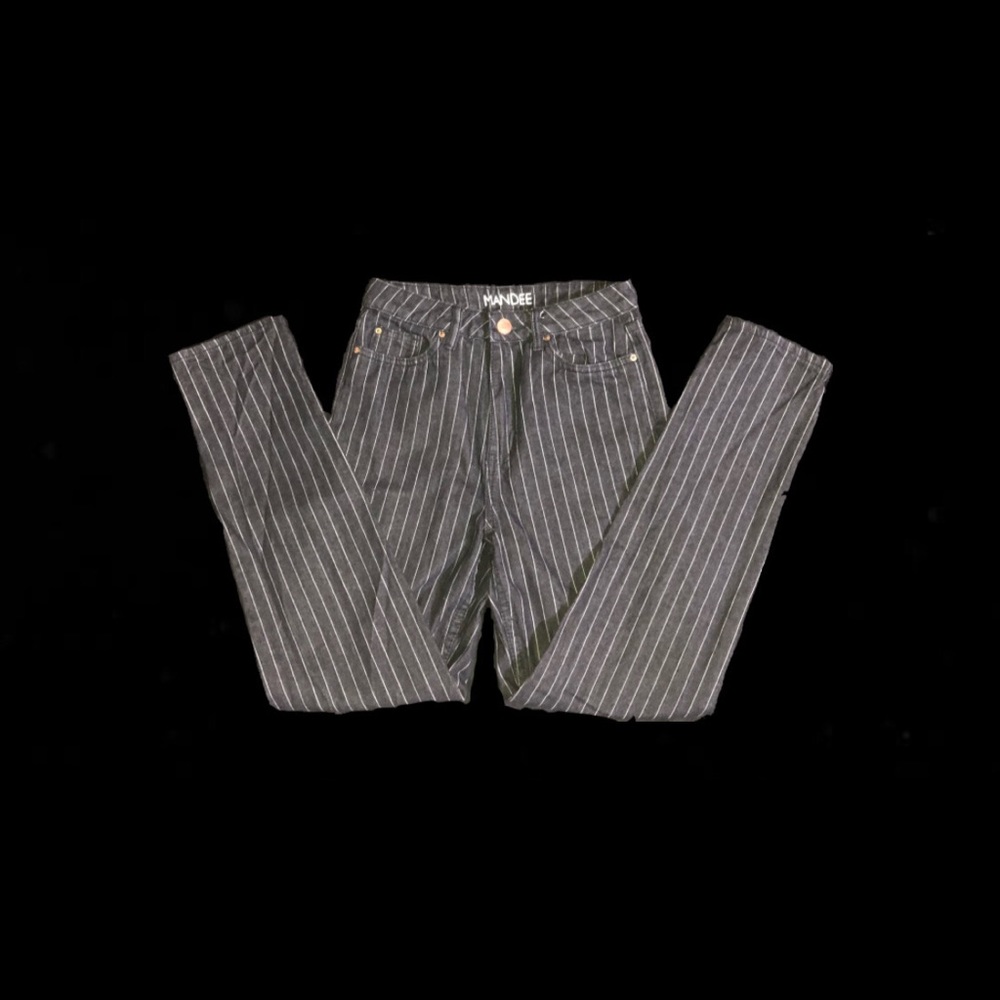 ♠️-Pin stripe jeans